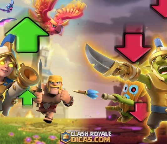 Pré-Balanceamento de Março/2026: ⚖️🔥 Buffs e Nerfs! Nerfs nas Vinhas, Goblin e Fantasma Real + buffs na Fênix: pré-balanceamento de março!