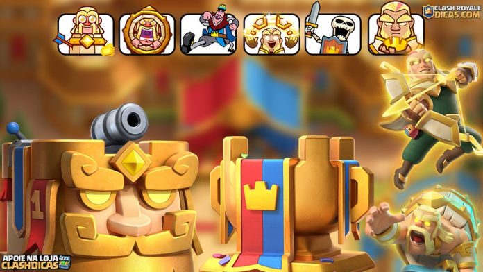 Clash Royale 10 anos: tudo da Temporada 81 (Pass, emotes e desafios) Prévia da Temporada 81: arena de aniversário, skins de torre e Álbum