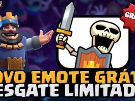 Emote GRÁTIS do Esqueleto Guerreiro Batendo Escudo 🗨️⚔️ – Resgate por tempo limitado! Esqueleto Guerreiro batendo escudo de graça!