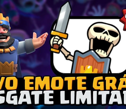 Esqueleto Guerreiro batendo escudo de graça!