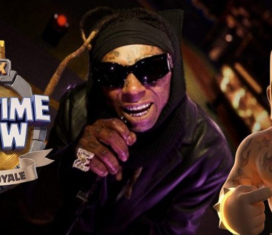 Lil Wayne no Clash Royale! Show especial no jogo dia 06/02