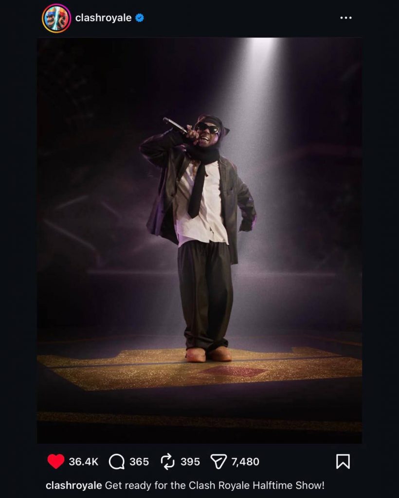 Lil Wayne no Clash Royale: show 06/02