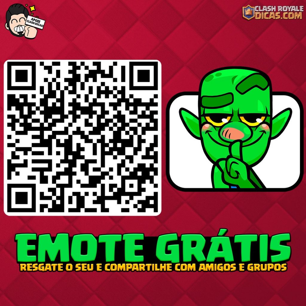 Emote Grátis do Goblin Cheater na Supercell Store