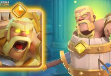 Novo Herói: Barril de Bárbaro com segundo rolamento e cura por 1 Elixir