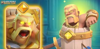 Novo Herói: Barril de Bárbaro com segundo rolamento e cura por 1 Elixir