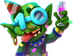 Banner Grátis Especial da Festa de 10º Aniversário - Resgate por tempo limitado! | 1