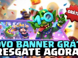 Banner Grátis Especial da Festa de 10º Aniversário – Resgate por tempo limitado! Novo Banner de 10º Aniversário GRÁTIS no Clash Royale!