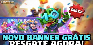 Novo Banner de 10º Aniversário GRÁTIS no Clash Royale!