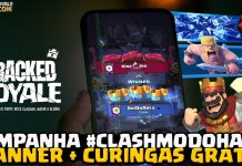 #ClashModoHARD: Banner + Curinga Grátis pra tela quebrada!