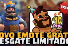 Emote Grátis de 10º Aniversário: Resgate o Corredor Festeiro no Clash Royale!