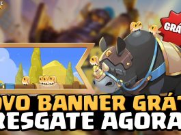 Banner do Rinoceronte Grátis! Recompensa da TV Royale