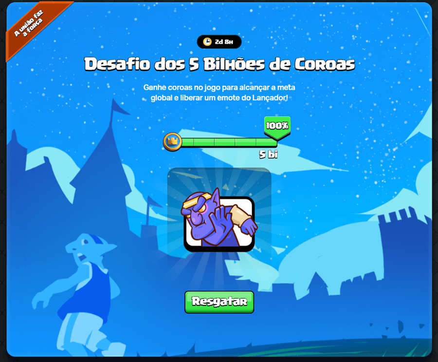 Resgatar Emote Lançador Herói na Supercell Store