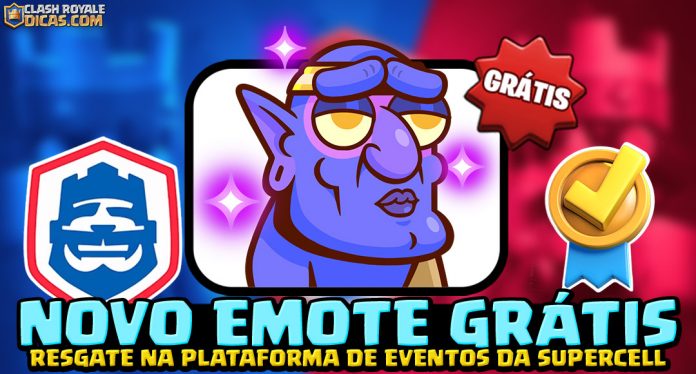 Como Resgatar o Emote Lançador Herói Bonitão por Evento Emote Grátis do Lançador Herói Bonitão no Evento da Supercell
