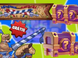Banner do Príncipe e Baús Grátis no Creator Showdown