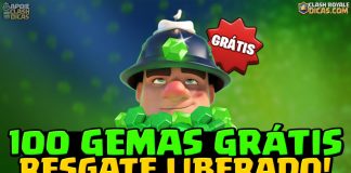 100 Gemas Grátis no Clash Royale
