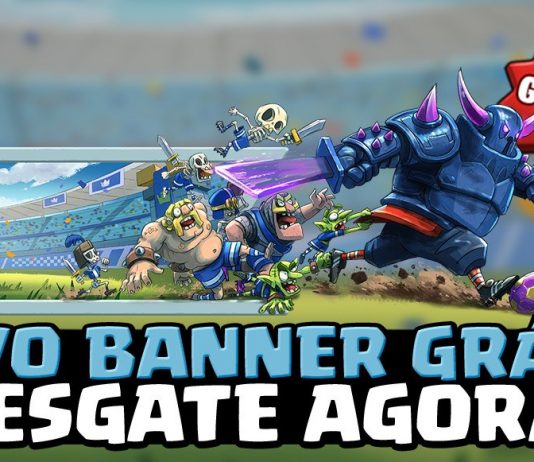 Banner Grátis da Copa do Mundo: exclusivo e por tempo limitado! Banner Grátis da Copa do Mundo 2026 no Clash Royale