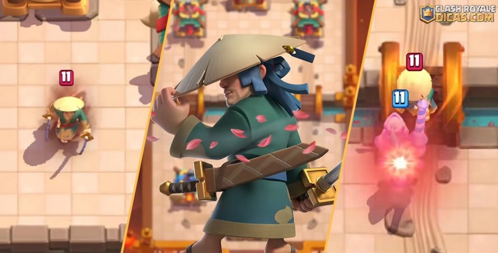 Ronin na TV Royale do Clash Royale