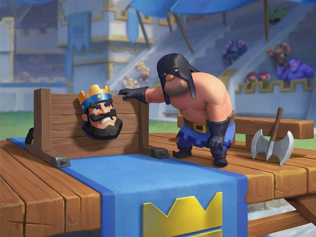 Evento Cabeças Vão Rolar com a maior premiação do Clash Royale