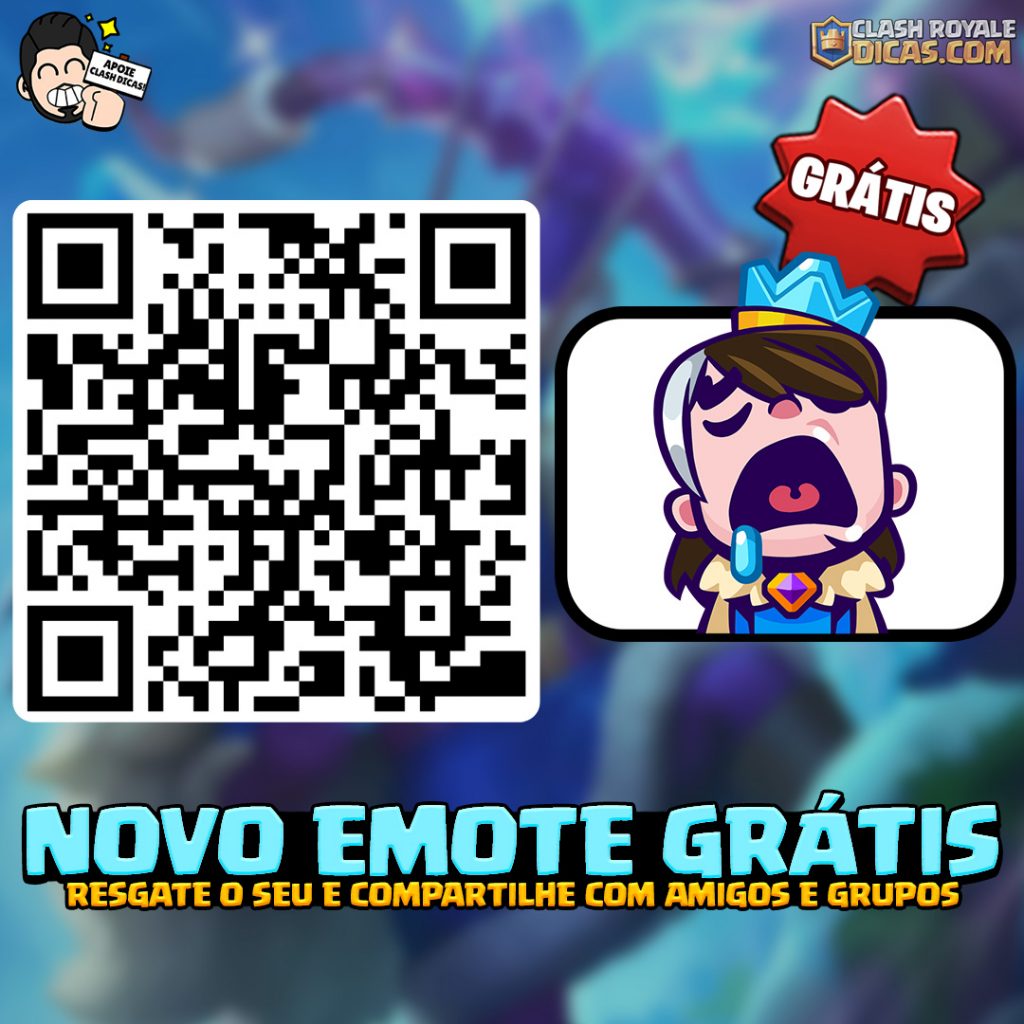 Resgate Emote Grátis da Princesa Evo Roncando