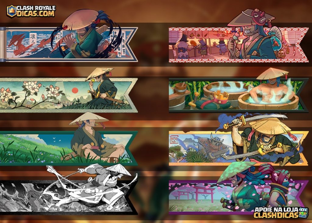 Bandeiras de guerra da 85ª temporada do Clash Royale