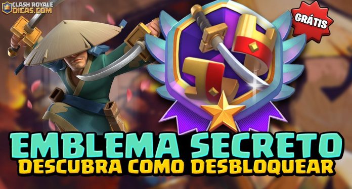 Como Desbloquear o Emblema do Ronin no Clash Royale Emblema Secreto do Ronin no CAOS 2.0
