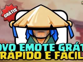 Resgate de Brinde! ⚔️ Emote do Ronin Chapéu Samurai Grátis Emote do Ronin Chapéu Samurai Grátis no Clash Royale