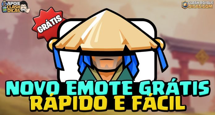 Clash Royale Libera Emote do Ronin Chapéu Samurai Emote do Ronin Chapéu Samurai Grátis no Clash Royale