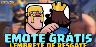 Emote Grátis do Bárbaro Mão no Ombro no Clash Royale