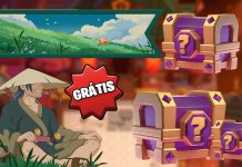 Banner do Ronin e Baús Grátis 🎁⚔️ Liga do Confronto de Criadores distribui recompensas