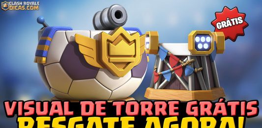Visual de Torre Grátis na Supercell Store: ⚽🏆 Resgate o brinde temático da Copa do Mundo Visual de Torre Grátis na Supercell Store