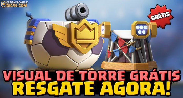 Visual de Torre Grátis na Supercell Store