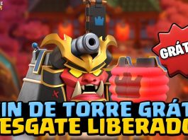 Skin de Torre Grátis Santuário Samurai ⛩️👹 Resgate por tempo limitado Skin de Torre Grátis Santuário Samurai no Clash Royale