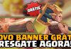 Resgate Grátis! 🌲🪓 Banner da Valquíria Heroica no Clash Royale Banner grátis da Valquíria Heroica