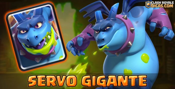 Servo Gigante - Informações, Custos, Atualizações e Wiki Servo Gigante no Clash Royale - Wiki da Carta