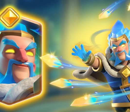 Mago de Gelo Heroico Clash Royale