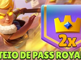 Sorteio no Discord! 🎟️👑 2x Pass Royale Diamante do K.H.A.O.S Sorteio de Pass Royale Diamante
