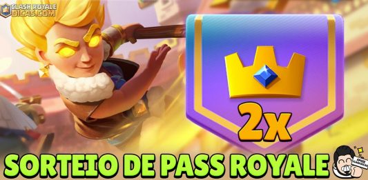 Sorteio no Discord! 🎟️👑 2x Pass Royale Diamante do K.H.A.O.S Sorteio de Pass Royale Diamante