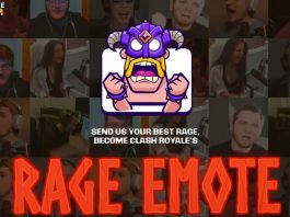 Concurso Emote de Fúria Clash Royale