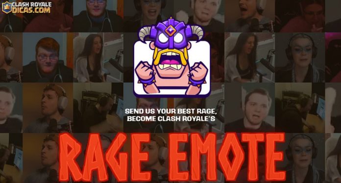 Concurso Emote de Fúria Clash Royale