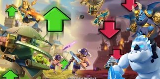 Balanceamento de Setembro 2026 Clash Royale