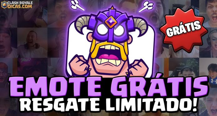 Emote Liberte a Fúria grátis Emote grátis Liberte a Fúria