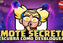 Emote secreto da Berserker C.H.A.O.S