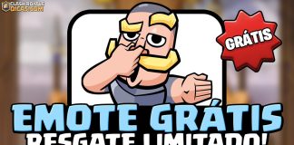 Emote grátis Scuba Dance do Cavaleiro Clash Royale