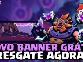 Banner do Gigante Elétrico Evoluído Grátis ⚡ Resgate o conjunto completo Banner grátis Está Vivo Gigante Elétrico Evoluído Clash Royale