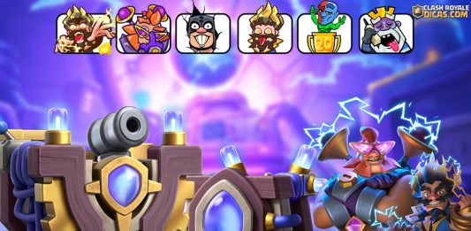 Prévia da 88ª Temporada: Outubro Chocante – ⚡🎃 Emotes, Skins de Torre, Eventos e Mais Temporada 88 Outubro Chocante Clash Royale 2026