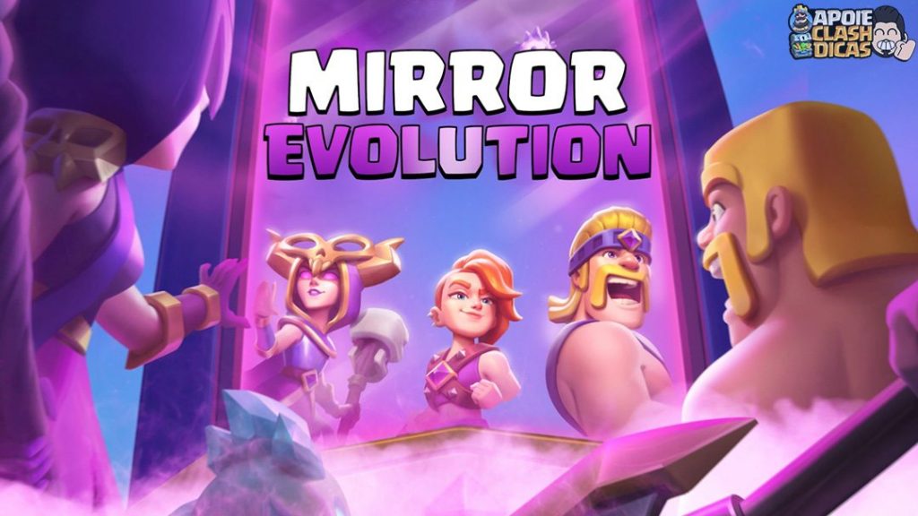 Prévia do Espelho Evoluído revelado para o Clash Royale