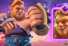 Gigante Evoluído Clash Royale rastro de Fúria