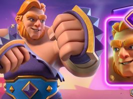 Gigante Evoluído Clash Royale rastro de Fúria