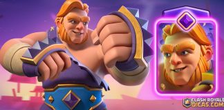 Gigante Evoluído Clash Royale rastro de Fúria