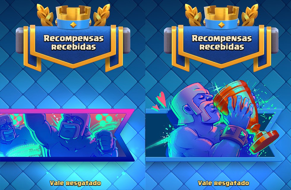 Resgate! 🏆👀 Banner do Bárbaro com Troféu e Emote do Gigante Elétrico Evo Grátis! | 1
